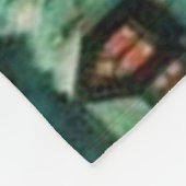 kerstfeestdag fleece deken (Hoek)