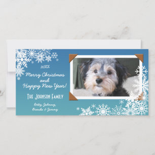 kerstfeestdag foto feestdagenkaart