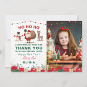 kerstfeestdag: foto kerstfeestdag bedankkaart (Voorkant)