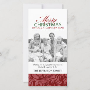 Kerstfeestdag - Fotokaart Feestdagenkaart
