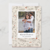  kerstfeestdag fotokaart feestdagenkaart (Voorkant)