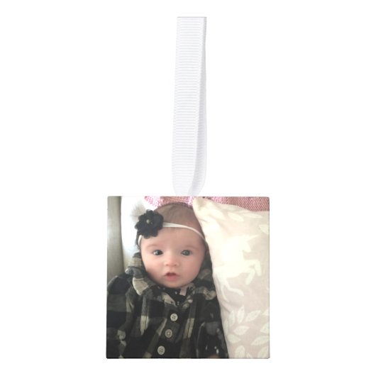 kerstfeestdag fotokuil collage kubus ornament (Voorkant)