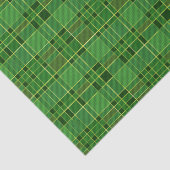 Kerstfeestdag groen en goud tissuepapier (Detail)