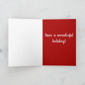 Kerstfeestdag Grote Pyreneeën Kaart (Binnen)