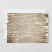 Kerstfeestdag in Boho Burgundy Gold Bridal Kaart (Achterkant)