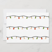 Kerstfeestdag in Cute Gnome Kaart (Achterkant)