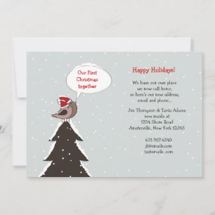 Kerstfeestdag in de toekomst feestdagenkaart