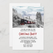 kerstfeestdag in de winter kaart (Voorkant / Achterkant)