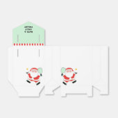 Kerstfeestdag in Pickleball Bedankdoosjes (Uitgevouwen)