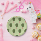 Kerstfeestdag in Pickleball Papieren Bordje (Feest)