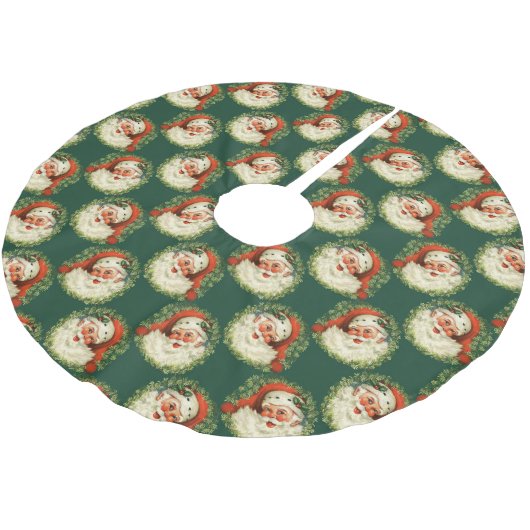 kerstfeestdag in St. Nick Santa Claus Kerstboom Rok (Gekanteld)