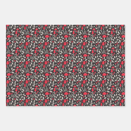 Kerstfeestdag Inpakpapier Vel (Voorkant 2)