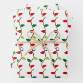 kerstfeestdag inpakpapier vel (In situ)