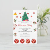 Kerstfeestdag Kaart (Staand voorkant)