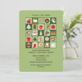 Kerstfeestdag Kaart (Staand voorkant)