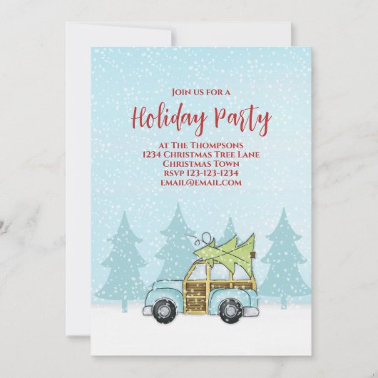 Kerstfeestdag Kaart (Voorkant)