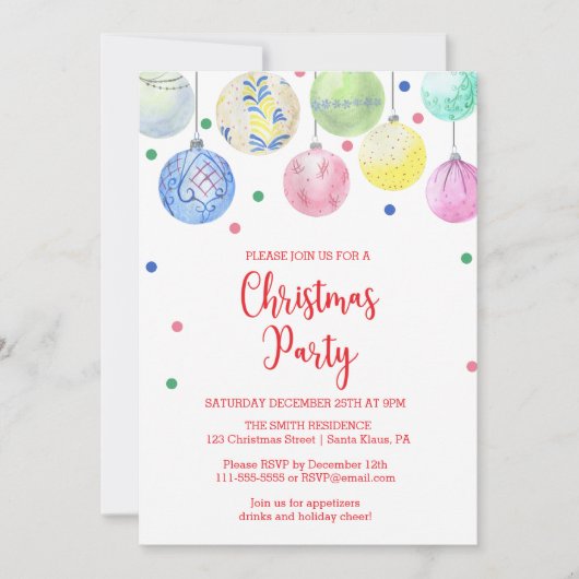 kerstfeestdag kaart (Voorkant)