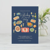 kerstfeestdag kaart (Staand voorkant)