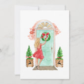 Kerstfeestdag Kaart "kerstmis" (Voorkant)