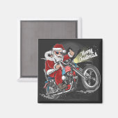 kerstfeestdag Kaart Magneet (Voorkant / Achterkant)