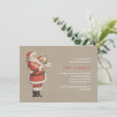 Kerstfeestdag  kerstfeestdag kaart (Staand voorkant)