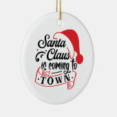 kerstfeestdag kerstfeestdag keramisch ornament (Rechts)
