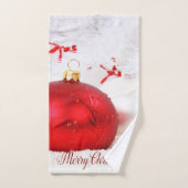 Kerstfeestdag - kerstfeestdagen bad handdoek (Handdoek)