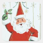  kerstfeestdag kerstfeestelijke sticker (Voorkant)