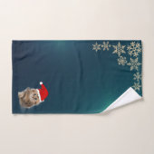 Kerstfeestdag — kerstkerstkerstkerstkerstkerstkers bad handdoek (Handdoek)