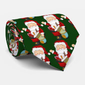 Kerstfeestdag kerstkerstkerstkerstkerstkerstkersts stropdas (Opgerold)