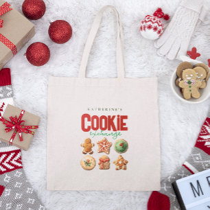 Kerstfeestdag Koekkeruitwisseling Tote Bag