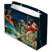  kerstfeestdag large cadeauzakje (Achterkant Gekanteld)