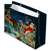  kerstfeestdag large cadeauzakje (Voorkant Gekanteld)