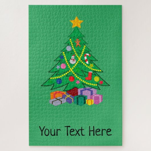 Kerstfeestdag Legpuzzel (Verticaal)