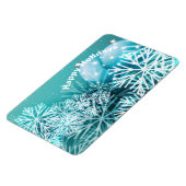 Kerstfeestdag Magnet Magneet (Linkerzijde)