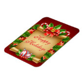 Kerstfeestdag Magnet Magneet (Linkerzijde)