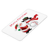 Kerstfeestdag Magnet Magneet (Linkerzijde)