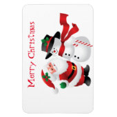 Kerstfeestdag Magnet Magneet (Verticaal)