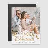 Kerstfeestdag — Magnetische kaart (Voorkant / Achterkant)