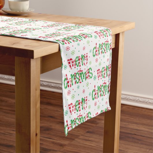 Kerstfeestdag Medium Tafelloper (Voorbeeld)