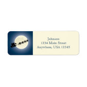 kerstfeestdag met Dolphins Etiket (Voorkant)