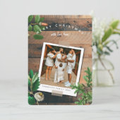 kerstfeestdag met houthakker (Staand voorkant)