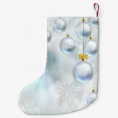 Kerstfeestdag met kerstfeestdag kleine kerstsok (Achterkant)