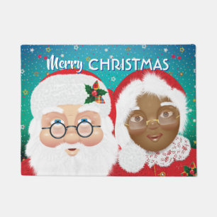 Kerstfeestdag met Kerstmis en Kerstmis Deurmat