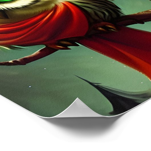 kerstfeestdag met kerstmis poster (Hoek)