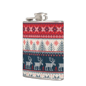 Kerstfeestdag met noordse feestdag heupfles (Links)