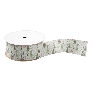 kerstfeestdag met ribbon grosgrain lint