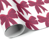  kerstfeestdag met rode boe cadeaupapier (Rol Hoek)