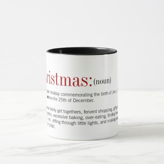 Kerstfeestdag Mok (Midden)