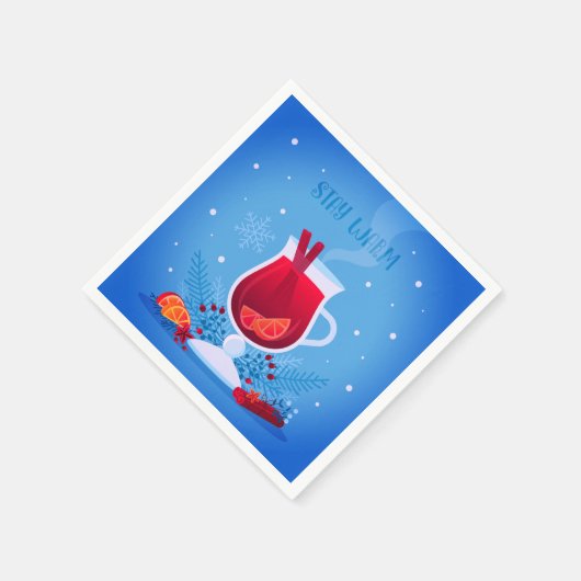 Kerstfeestdag, Napkins Servet (Hoek)